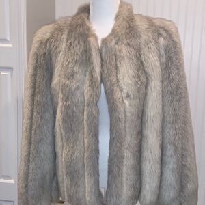 Jordache Vintage Faux Fur Jacket